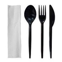 Kit de Cubiertos 3 piezas Negro