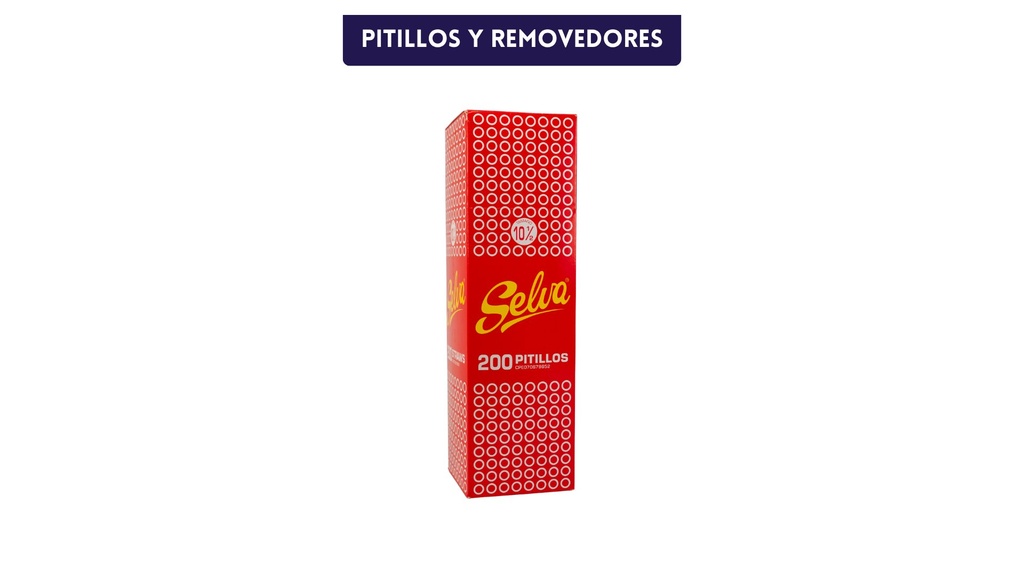Pitillo 10 1/2"