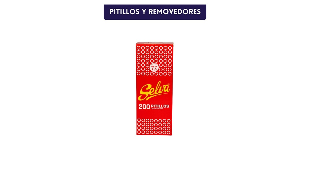 Pitillo 7 3/4"